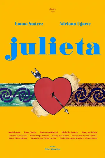 Poster to the movie "Julieta" #1834472