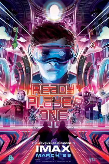 Poster to the movie "Ready Player One" #560029