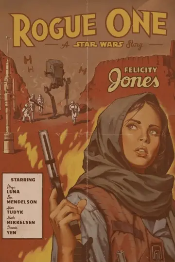 Poster to the movie "Rogue One: A Star Wars Story" #1156269