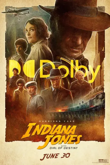 Poster to the movie "Indiana Jones and the Dial of Destiny" #4602
