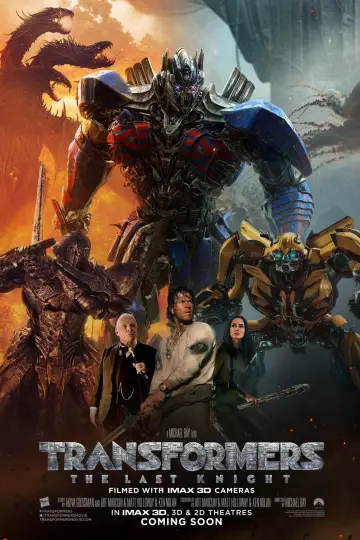 Poster to the movie "Transformers: The Last Knight" #1726005