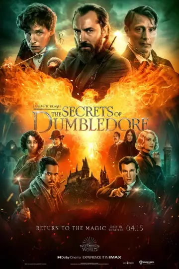 Poster to the movie "Fantastic Beasts: The Secrets of Dumbledore" #7205
