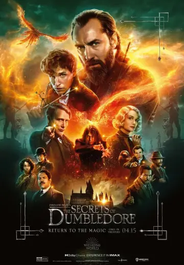 Poster to the movie "Fantastic Beasts: The Secrets of Dumbledore" #772631