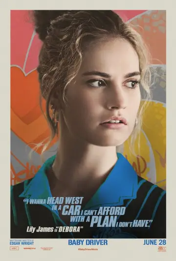 Poster to the movie "Baby Driver" #582629