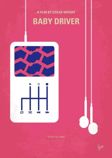 Poster to the movie "Baby Driver" #582647