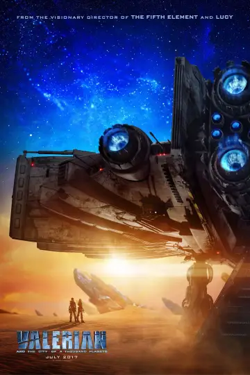 Poster to the movie "Valerian and the City of a Thousand Planets" #614198