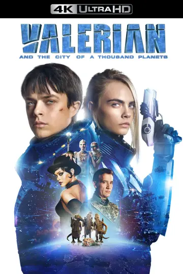 Poster to the movie "Valerian and the City of a Thousand Planets" #614215