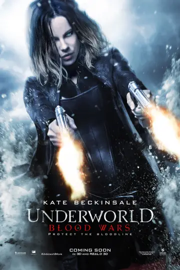 Poster to the movie "Underworld: Blood Wars" #712670