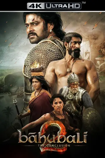 Poster to the movie "Bāhubali 2: The Conclusion" #710040