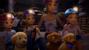 Backdrop to the movie "Barbie & Her Sisters in the Great Puppy Adventure" #351146