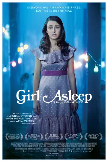 Poster to the movie "Girl Asleep" #1119543