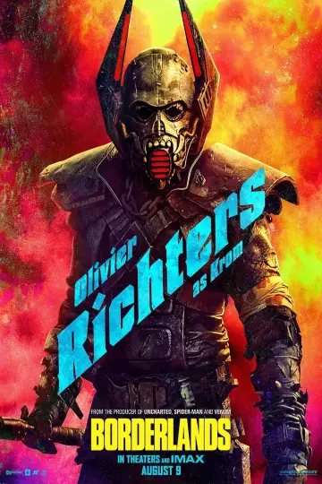 Poster to the movie "Borderlands" #587182
