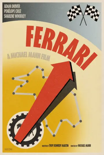Poster to the movie "Ferrari" #365978