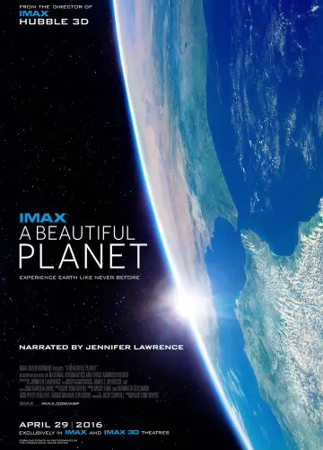 Poster to the movie "A Beautiful Planet" #1055932