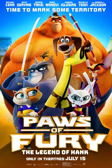 Poster to the movie "Paws of Fury: The Legend of Hank" #840169