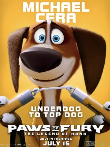 Poster to the movie "Paws of Fury: The Legend of Hank" #840172