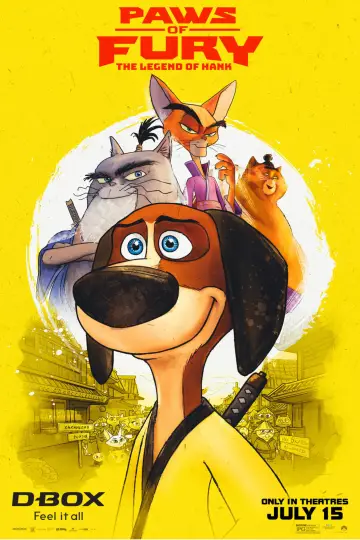 Poster to the movie "Paws of Fury: The Legend of Hank" #840176