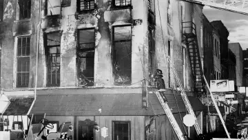 Backdrop to the movie "Upstairs Inferno" #1166966