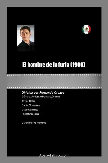 El hombre de la furia Poster