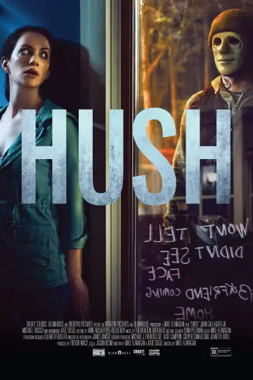 Poster to the movie "Hush" #728233