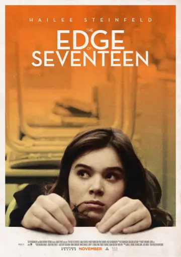 Poster to the movie "The Edge of Seventeen" #884211