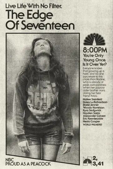 Poster to the movie "The Edge of Seventeen" #884218