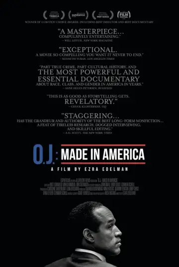 Poster to the movie "O.J.: Made in America" #1055122