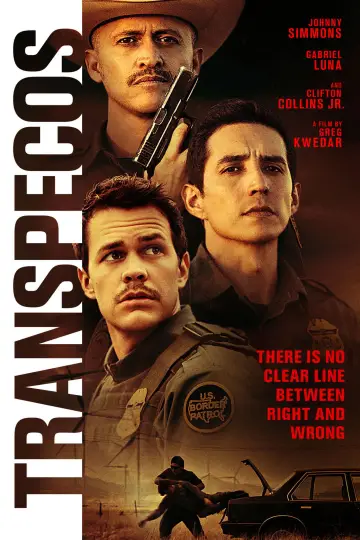 Poster to the movie "Transpecos" #713978