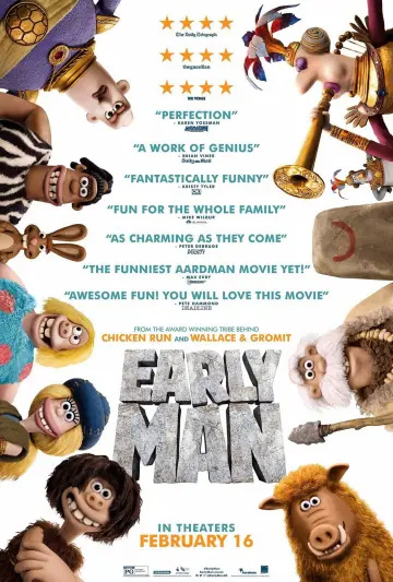 Poster to the movie "Early Man" #1863250