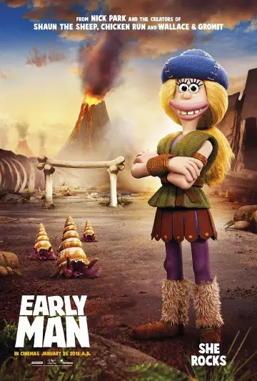 Poster to the movie "Early Man" #1863252