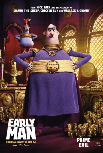 Poster to the movie "Early Man" #1863255