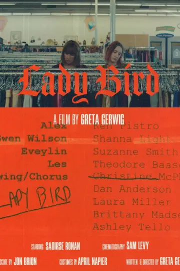 Poster to the movie "Lady Bird" #790908