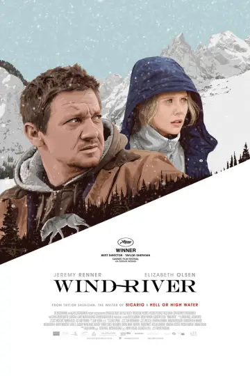 Poster to the movie "Wind River" #701767