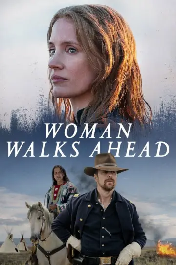 Poster to the movie "Woman Walks Ahead" #1013937