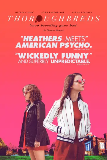 Poster to the movie "Thoroughbreds" #891709