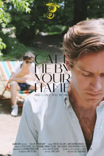 Poster to the movie "Call Me by Your Name" #464495
