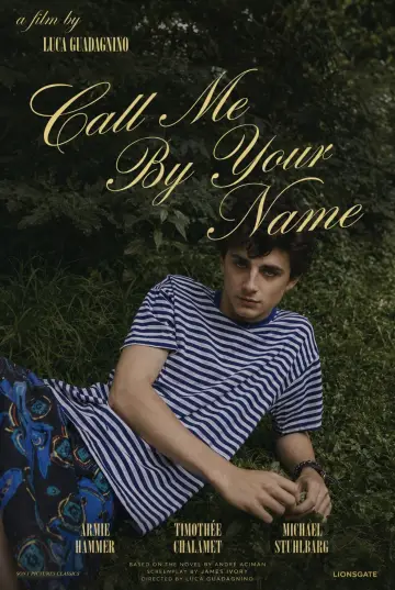 Poster to the movie "Call Me by Your Name" #836933