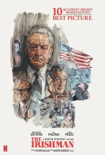 Poster to the movie "The Irishman" #71036