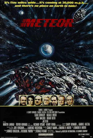 Poster to the movie "Meteor" #1086457