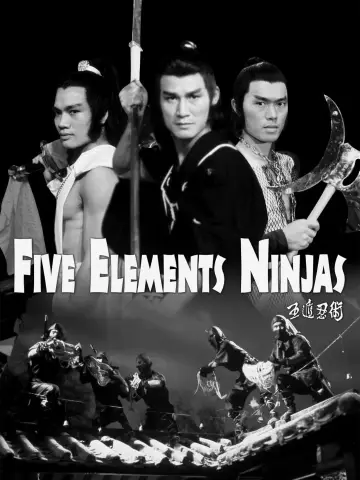 Poster to the movie "Five Element Ninjas" #1110744