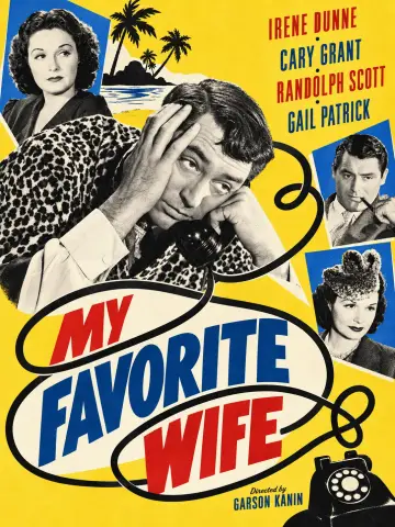 Poster to the movie "My Favorite Wife" #1763554