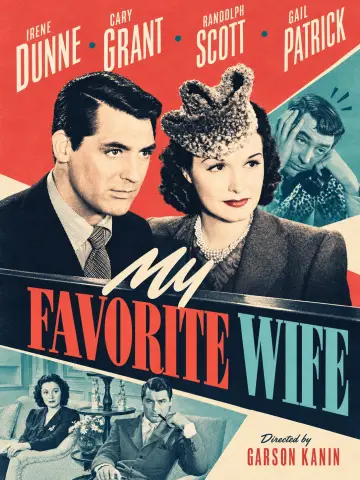 Poster to the movie "My Favorite Wife" #1763555