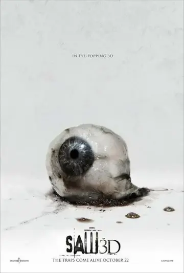 Poster to the movie "Saw 3D" #785851