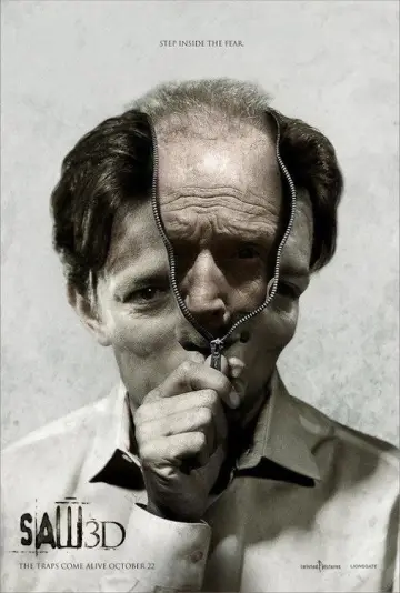 Poster to the movie "Saw 3D" #785852