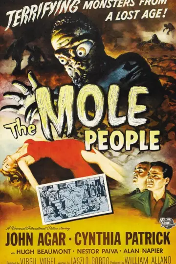 Poster to the movie "The Mole People" #931739