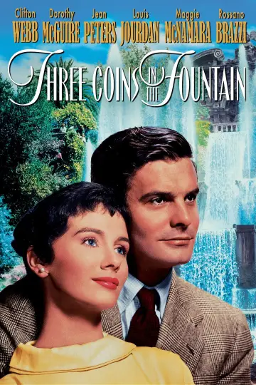 Poster to the movie "Three Coins in the Fountain" #1045100