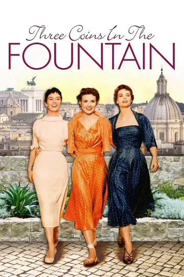 Poster to the movie "Three Coins in the Fountain" #1045104