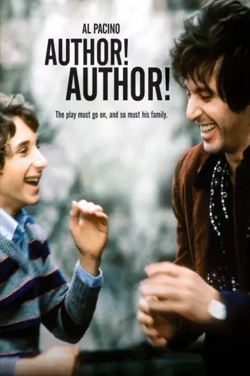 Poster to the movie "Author! Author!" #1110775