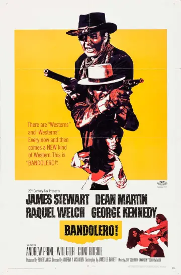 Poster to the movie "Bandolero!" #1098904