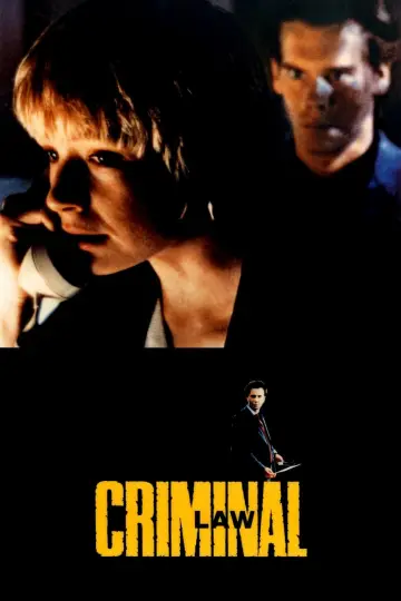 Poster to the movie "Criminal Law" #1069007